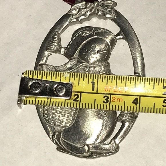 Longaberger 1999‎ Pewter Christmas Ornaments - Picture 8 of 9